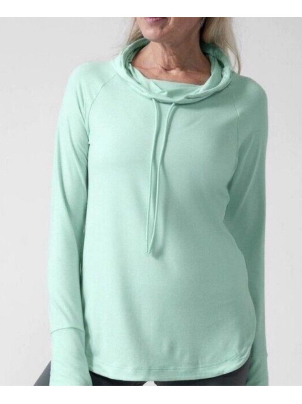Athleta | Uptempo Hoodie Sweatshirt Athleisure Activewear Mint Green Plus 2X - Picture 1 of 9